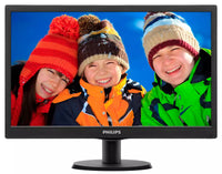 Philips Monitor 19.5", 1600x900, VGA, HDMI, Cables incl, VESA, Internal Power Supply, 3 Ye