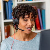 HP POLY 5220 Stereo USB-A Wired Black Headset - Image 2