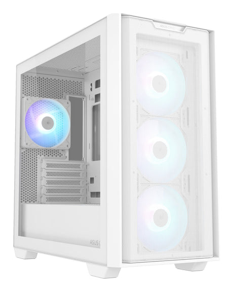 ASUS Chassis, Micro-ATX, Mini-ITX, White. Top Radiator: 120, 140, 240, 280