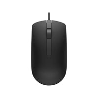 Dell MS116 Black Ambidextrous USB Mouse