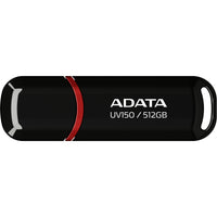 ADATA UV150 USB 3.2 512GB Snap Cap Black