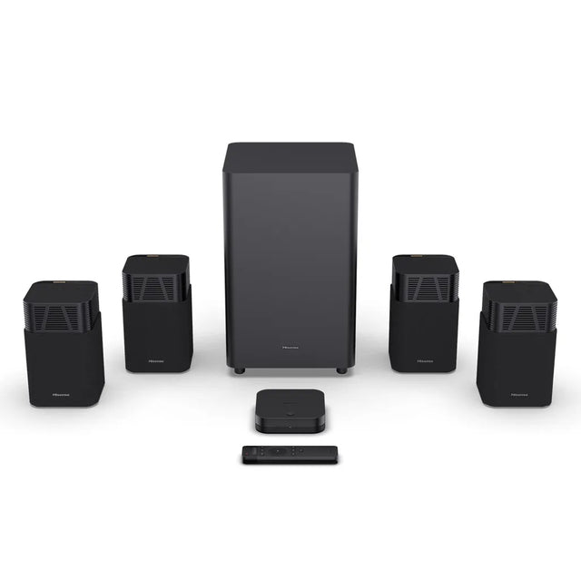 Hisense HT Saturn 4.1.2 Channel 720W Home Theatre Soundbar System Dolby Atmos DTS:X Wireless Subwoofer