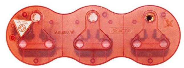 3 Red Top High Surge Adapter
