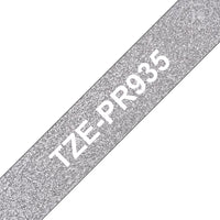 Brother 12MM White on Premium Silver tape 4m - Image 4