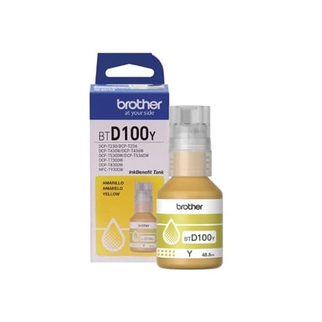 Brother Yellow Ink for DCP-T230; DCP-T430W; DCP-T530DW; DCP-T536DW; DCP-T730DW; DCP-T830DW