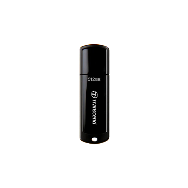 Transcend JetFlash 700 512GB USB-A 3.2 Gen 1 Flash Drive (Black)