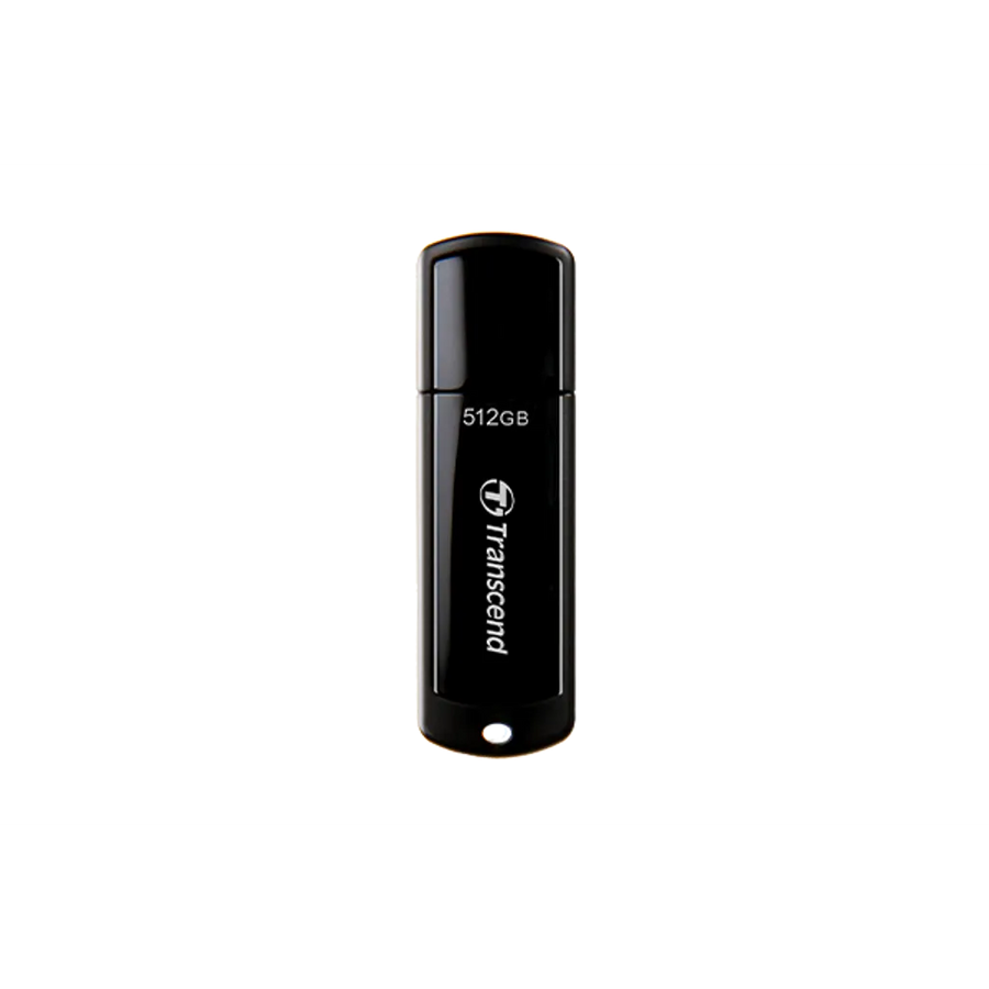 Transcend JetFlash 700 512GB USB-A 3.2 Gen 1 Flash Drive (Black)
