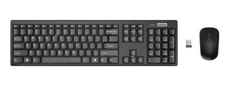 Lenovo 100 Wireless Combo Keyboard & Mouse - English
