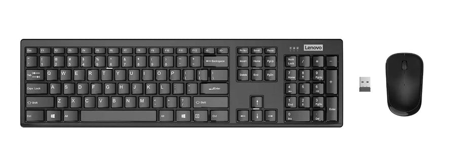 Lenovo 100 Wireless Combo Keyboard and Mouse