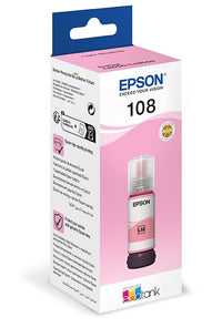 Epson 108 Ink Bottle Light Magenta T09C64A