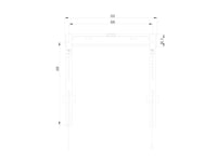Equip Brack, TV 32"-55" Fixed Wall MT