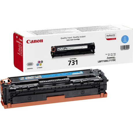 Canon-Toner-CRG 731 C-LBP7100Cn, LBP7110Cw, MF8230Cn, MF8280Cw, MF623Cn, MF628Cw - Yield 1 500