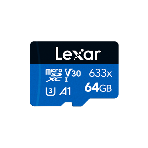 LEXAR BLU PLUS 64GB MICROSDXC C10 V10 A1