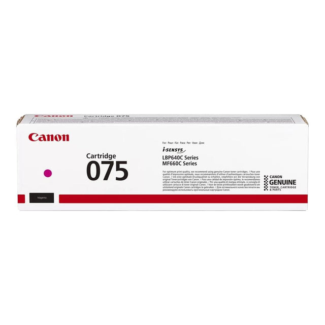 CANON 075 MAGENTA TONER