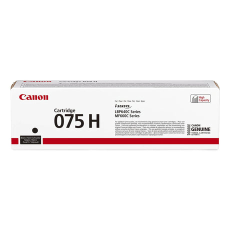 Canon 075 H Black Toner