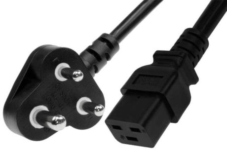 RCT Input Power Cord 3pin SA Plug to Iec C19 16AMP 250V -1.8m