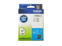 Brother High Yield Cyan Cartridge for DCPJ105; MFCJ200