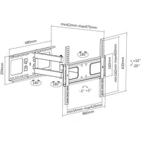 Equip Brack, TV 32"-55" Articulating Wal