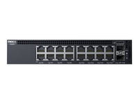 Dell Networking X1018 Smart Web Managed Switch/ 16x 1GbE and 2x 1GbE SFP ports Lifetime Limited Hardware - Image 2