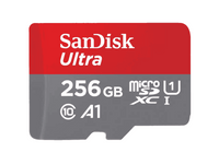 SanDisk Ultra 256GB 150MBS A1 Class 10 MicroSDXC Card