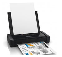 Epson 14ppm Mono 11ppm Colour A4 Single Function USB Wired Wireless WiFi Direct Portable incl 1 set of ink cartridges + 2 maintenance boxes