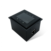 Newland FM3056 Grouper Flush Mount 2D CMOS Barcode Scanner USB RS-232 for Kiosk POS