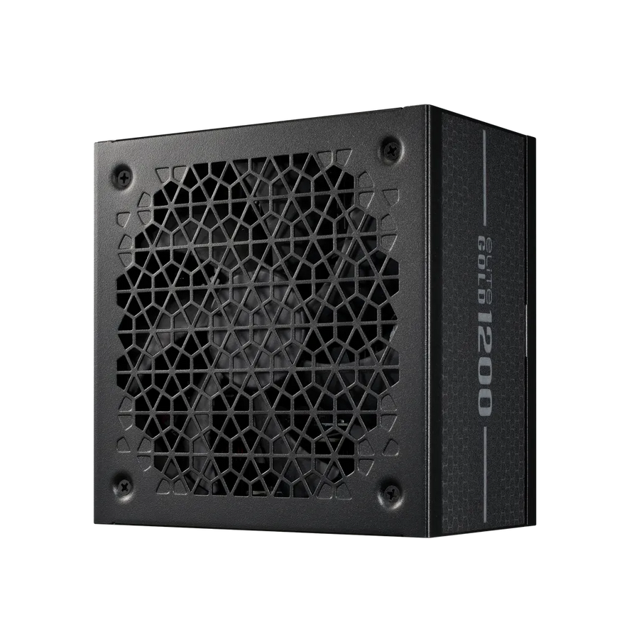 Cooler Master Elite Gold 1200W ATX 3.1 Fully Modular PSU 80 Plus Gold 135mm Fan Black