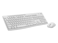 Logitech MK295 Silent Wireless Combo Off-White Spill-resistant