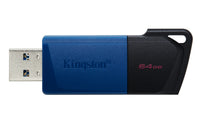 Kingston 64GB USB3.2 Gen 1 DataTraveler Exodia M (Black + Blue) - Image 4