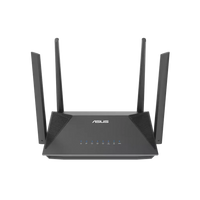 ASUS RT-AX52 Dual-Band WiFi 6 AX1800 AiMesh Router (Black)