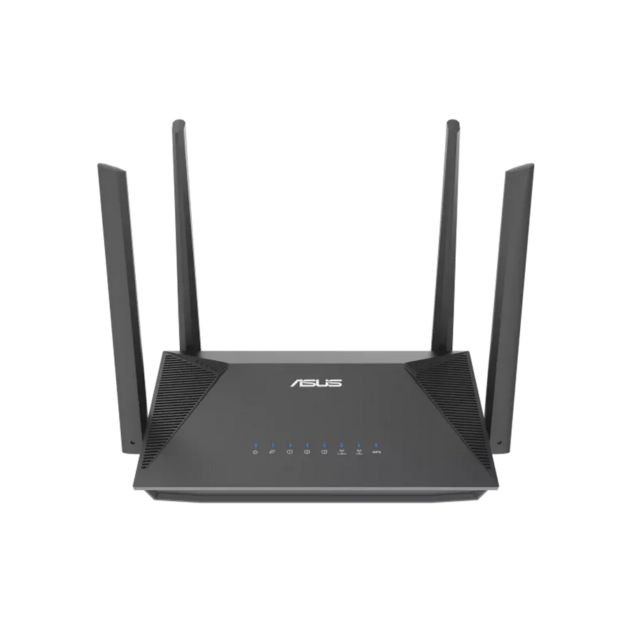 ASUS RT-AX52 Dual-Band WiFi 6 AX1800 AiMesh Router (Black)