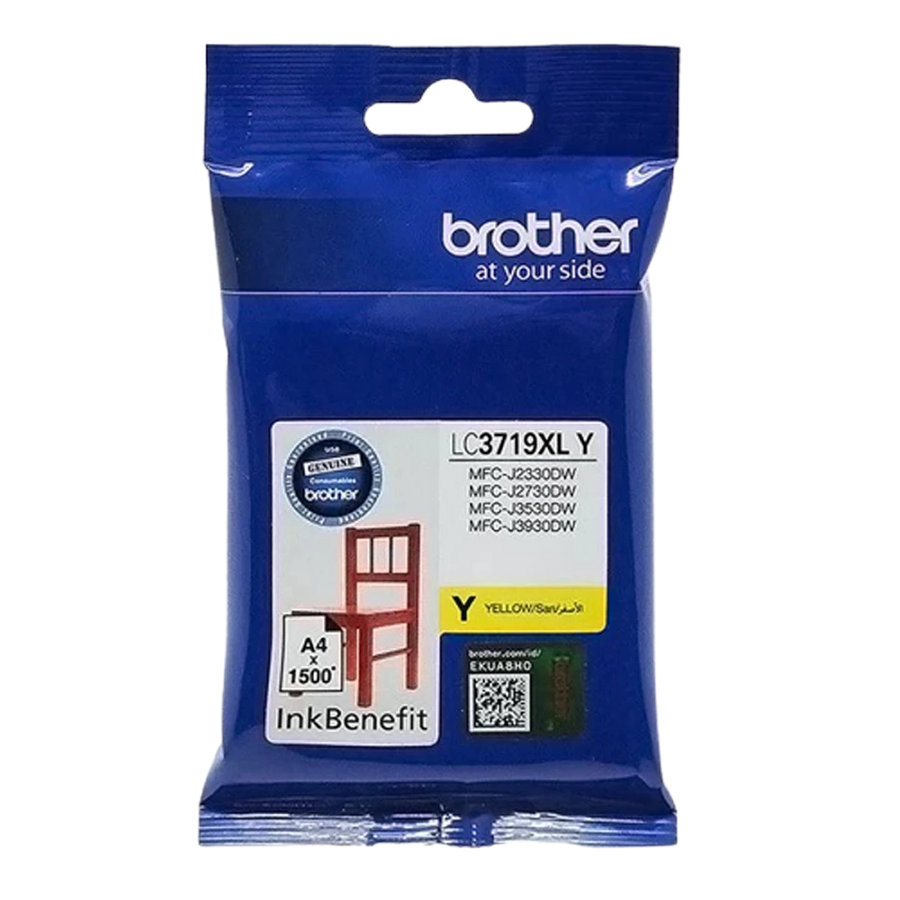 Brother | High Yield Yellow Cartridge for MFCJ3530; MFCJ3930; MFCJ2330DW; MFCJ2730DW