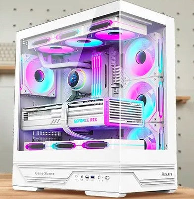 HUNTKEY GX760A FATE GAMING CASE WHITE