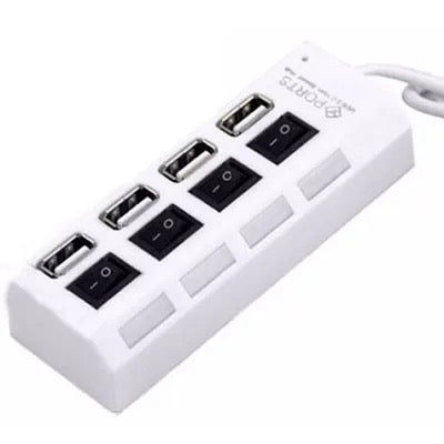 USB2.0 TO 4 PORT HUB AL CASE.