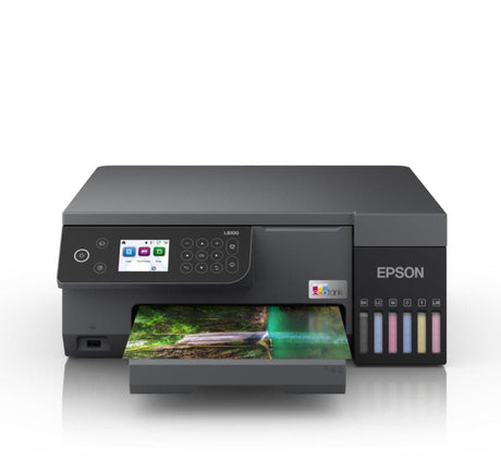 Epson Ecotank L8100, A4 Colour 3-in-1, USB, Wi-Fi, Wi-Fi Direct & Ethernet Photo Printer