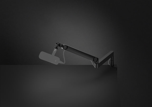 Elgato Wave Mic Arm Pro - Studio-grade boom arm; 780 mm Horizontal reach; 750 mm vertical reach; 150 mm Riser extension.