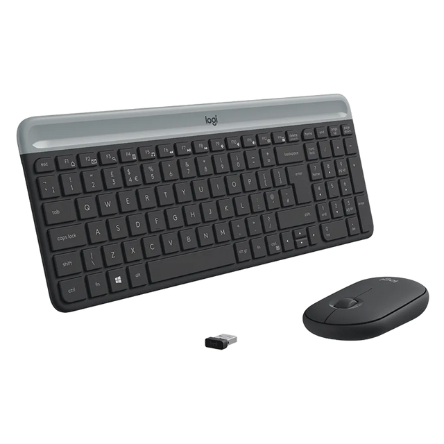 Logitech MK470 Slim Wireless Keyboard and Mouse Combo