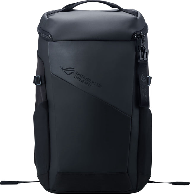 ASUS BP2701 ROG Backpack|Up to 17 inch|Water repellent anti scratch leatherette|Polyurethane|Water resistant zippers|Black