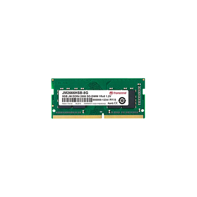 Transcend 8GB DDR4 2666MHz SO-DIMM Laptop Memory