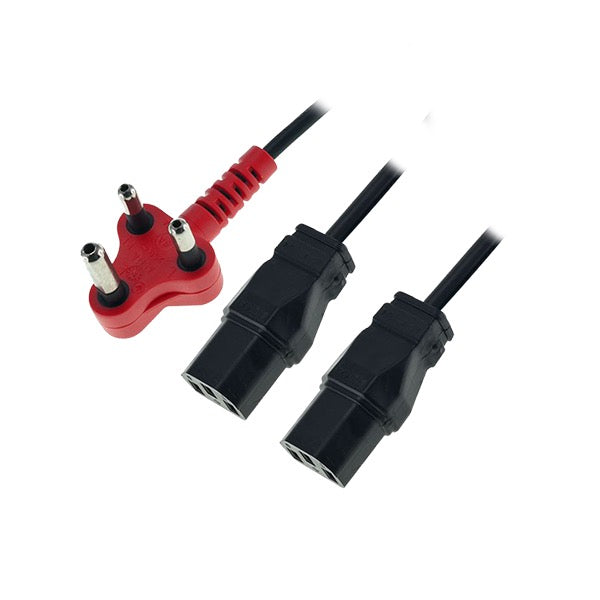 DEDICATED POWER CABLE- 2 WAY (2 x IEC)
