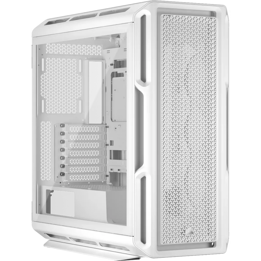 Corsair 5000T Midi Tower ATX PC Case USB-C 10x 120mm Fan Support Dual 360mm Radiator (White)