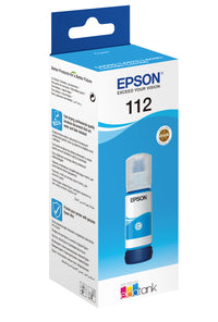 Epson 112 Ink Bottles Cyan 70ml L6580 / L15150 / L15160 6000 pages