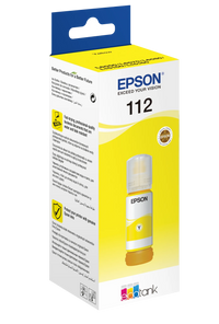 Epson 112 Pigment Yellow EcoTank Ink Bottle 70ml 6000 Pages - Image 4