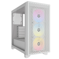 Corsair Midi-Tower ATX Gaming PC Case White 3x 120mm Fans