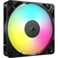 Corsair RS120 ARGB 120mm PWM Case Fan Black Single Pack