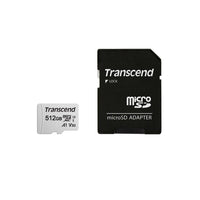 Transcend 512GB microSDXC 300S UHS-I U3 V30 A1 95MB/s with SD Adapter