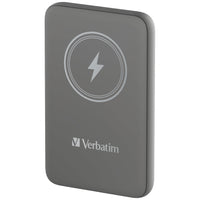 Verbatim Charge 'n' Go Magnetic Wireless Power Bank 10000 Grey