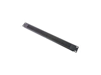 Zone 1U Black Brush Panel