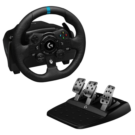 Logitech G923 Racing Wheel and Pedals Xbox Series X/S Xbox One PC TRUEFORCE 900 Degree