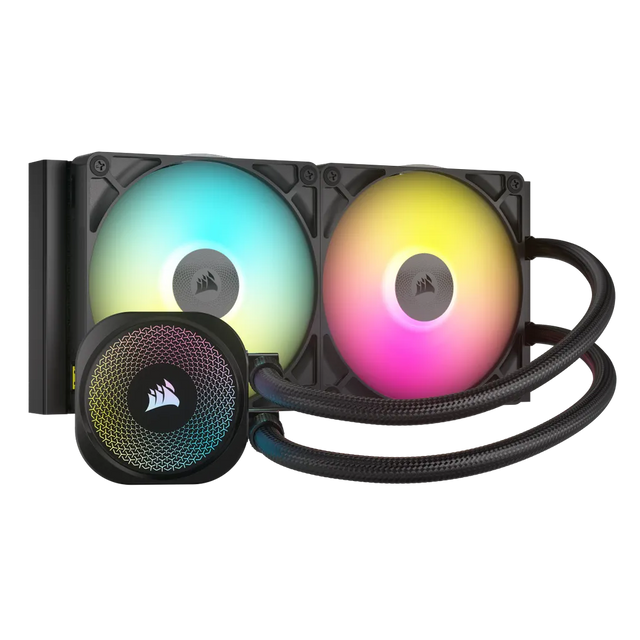 Corsair iCUE LINK TITAN RX RGB 280mm Liquid CPU Cooler Dual 140mm Fans Black
